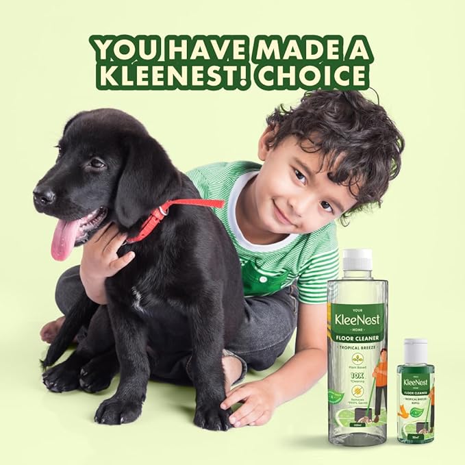 Kleenest Dual Care Pack – Tropical Breeze Floor Cleaner & Rose Toilet Cleaner
