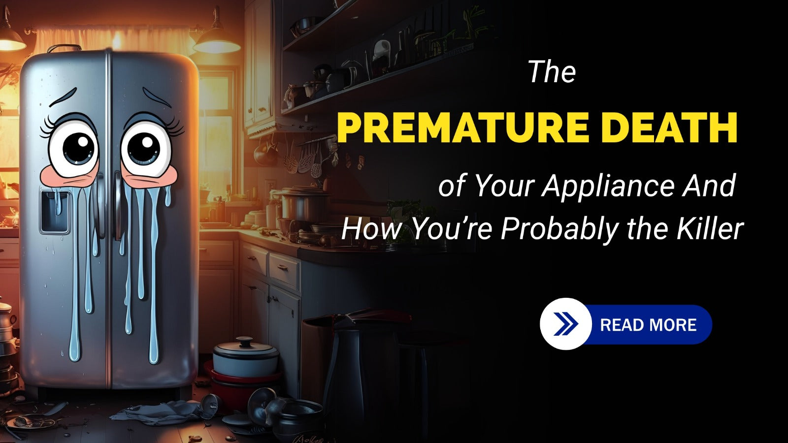 The Premature Death of Your Appliance – And How You’re Probably the Killer