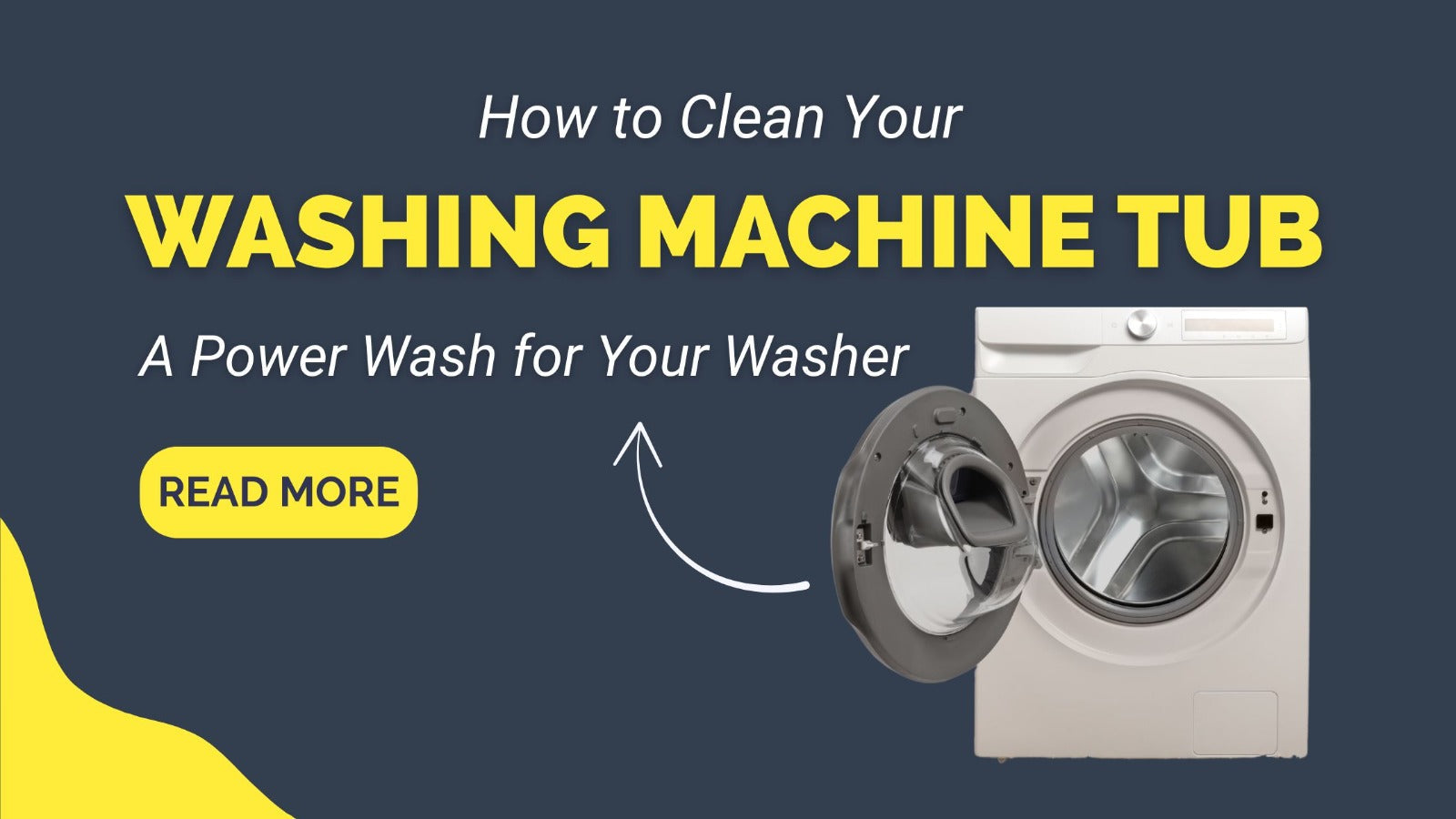 How to Clean Your Washing Machine Tub: A Power Wash for Your Washer