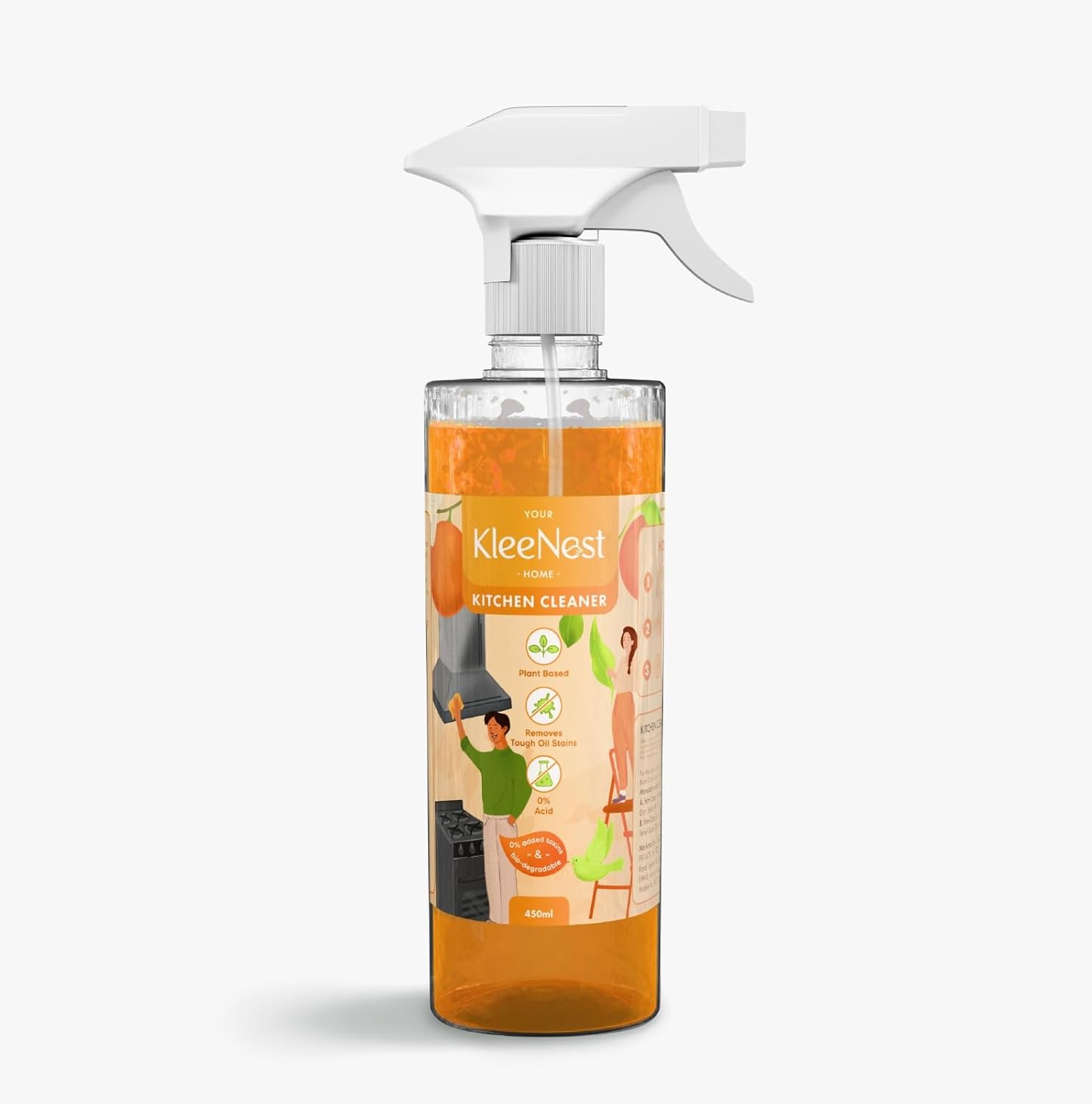 Kleenest Kitchen Cleaner & Degreaser Spray – 450 ml