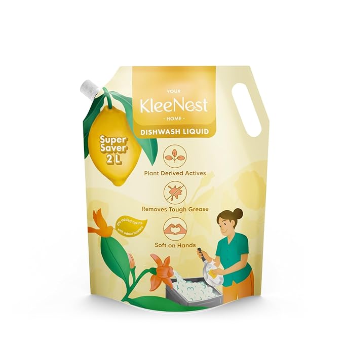 Kleenest Natural Dishwash Liquid 2 litre